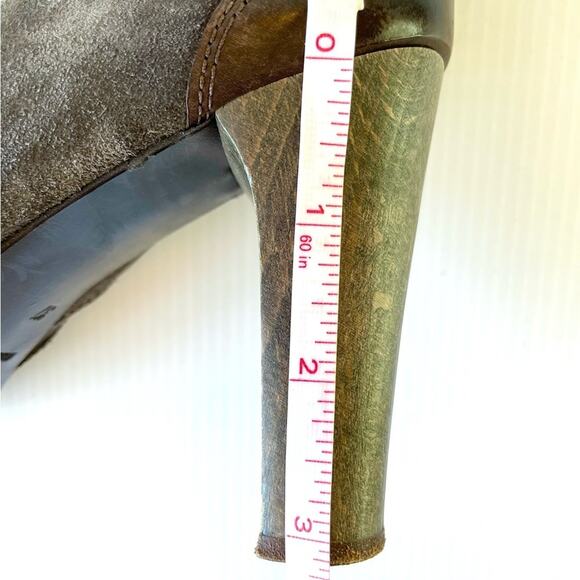 N.D.C.‎ Suede Ankle Boot Women’s 6.5/EU 37 Grey Western Boho Handmade Spain Fall - Picture 14 of 14